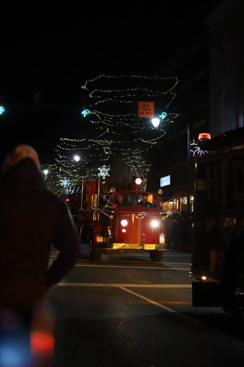 Old fashioned Fire truck 