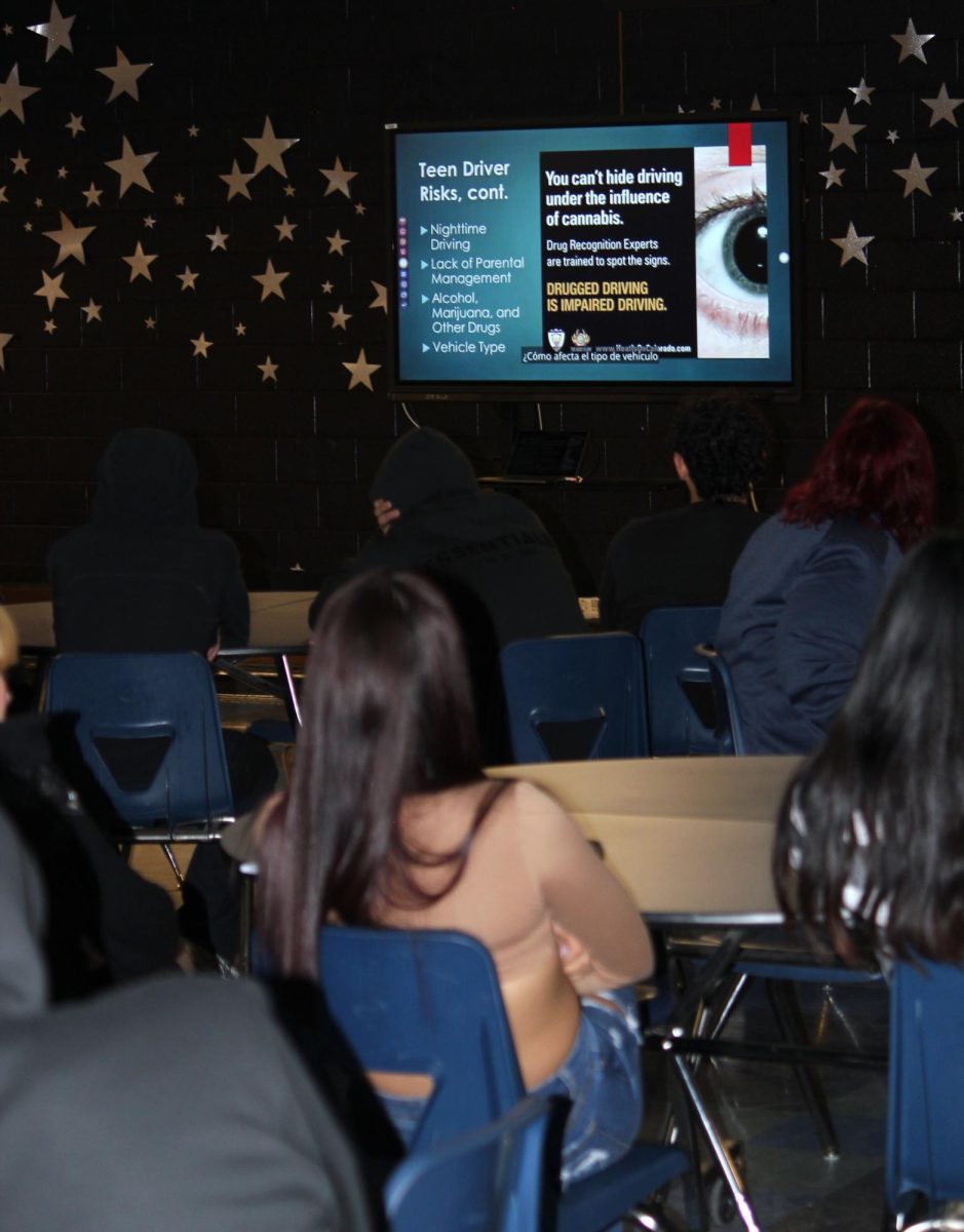 At the 90-minute informational meeting, the meeting wasn't only filled with students who attend Harrisonburg High, but also students who came from other schools as well! Even if there were different people from other areas, they all had the same priority, to get the credit for watching the 90-minute presentation to pass Drivers Education.
