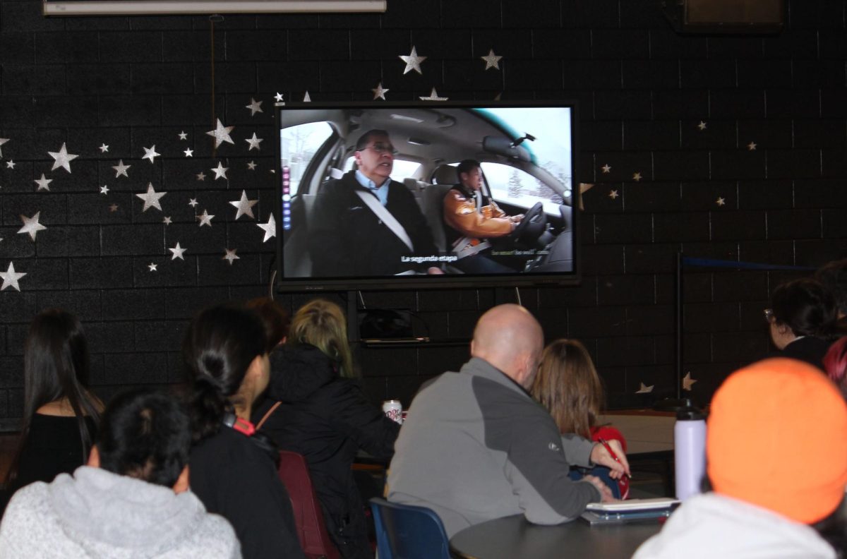 The presentation contained videos of someone driving in the car, demonstrating what the presentation earlier taught the audience. This did cause some questions in the skeptical listeners, but they were answered and the meeting continued.
