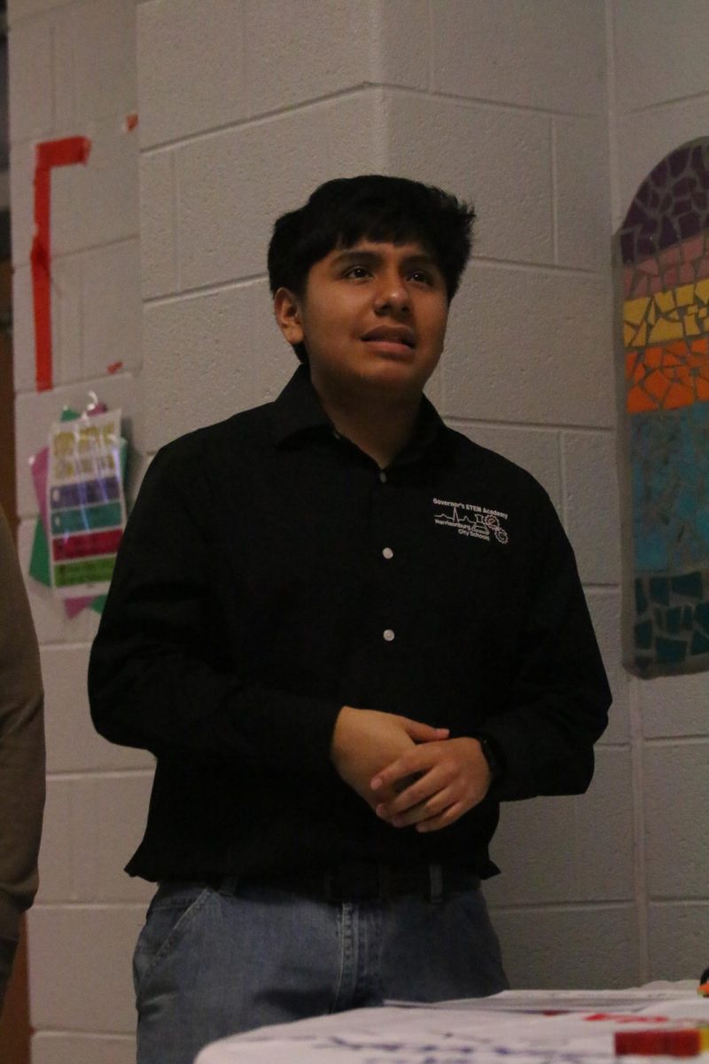 Giovanni Sanchez Talking about STEM.