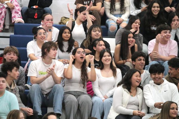 Junior Ghaliya Al Sadun cheers in junior section.