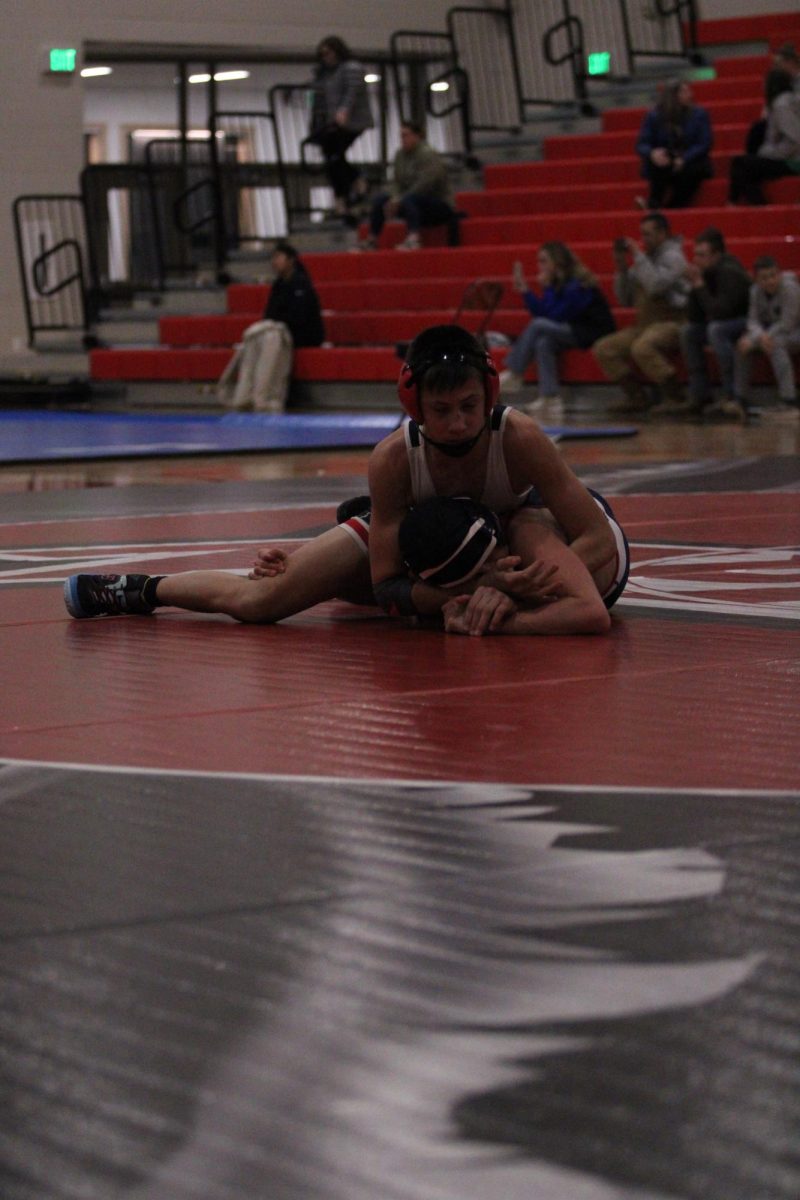 Malachi DiGennaro being pinned