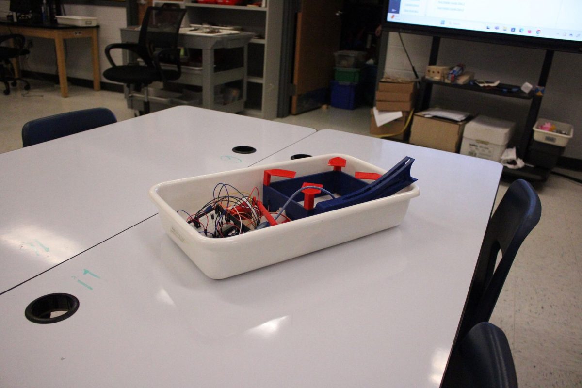 A students project in construction.