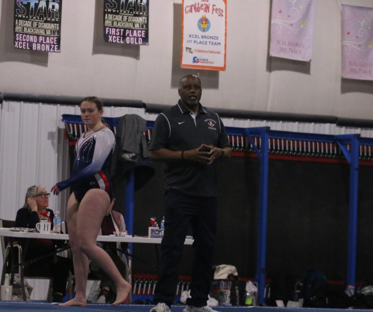 Gymnastics team ends season with self improvement