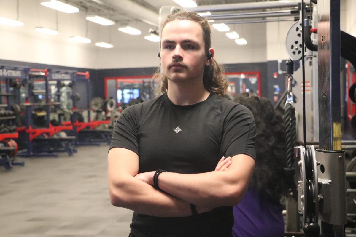 Focused and strong, Shay Digennaro  is giving their all in weight training, embracing the challenge and pushing their limits with each set. Every rep is a step toward becoming stronger, both inside and out. 
