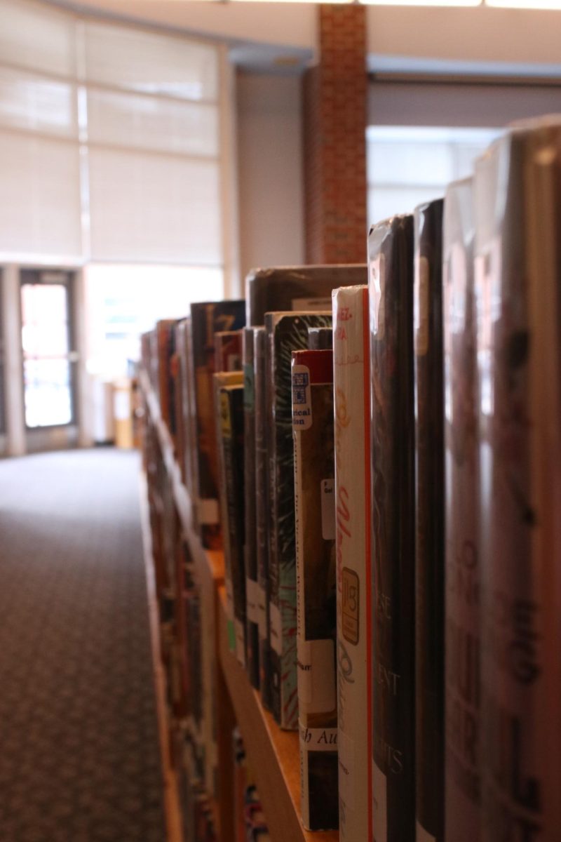 Books in the library