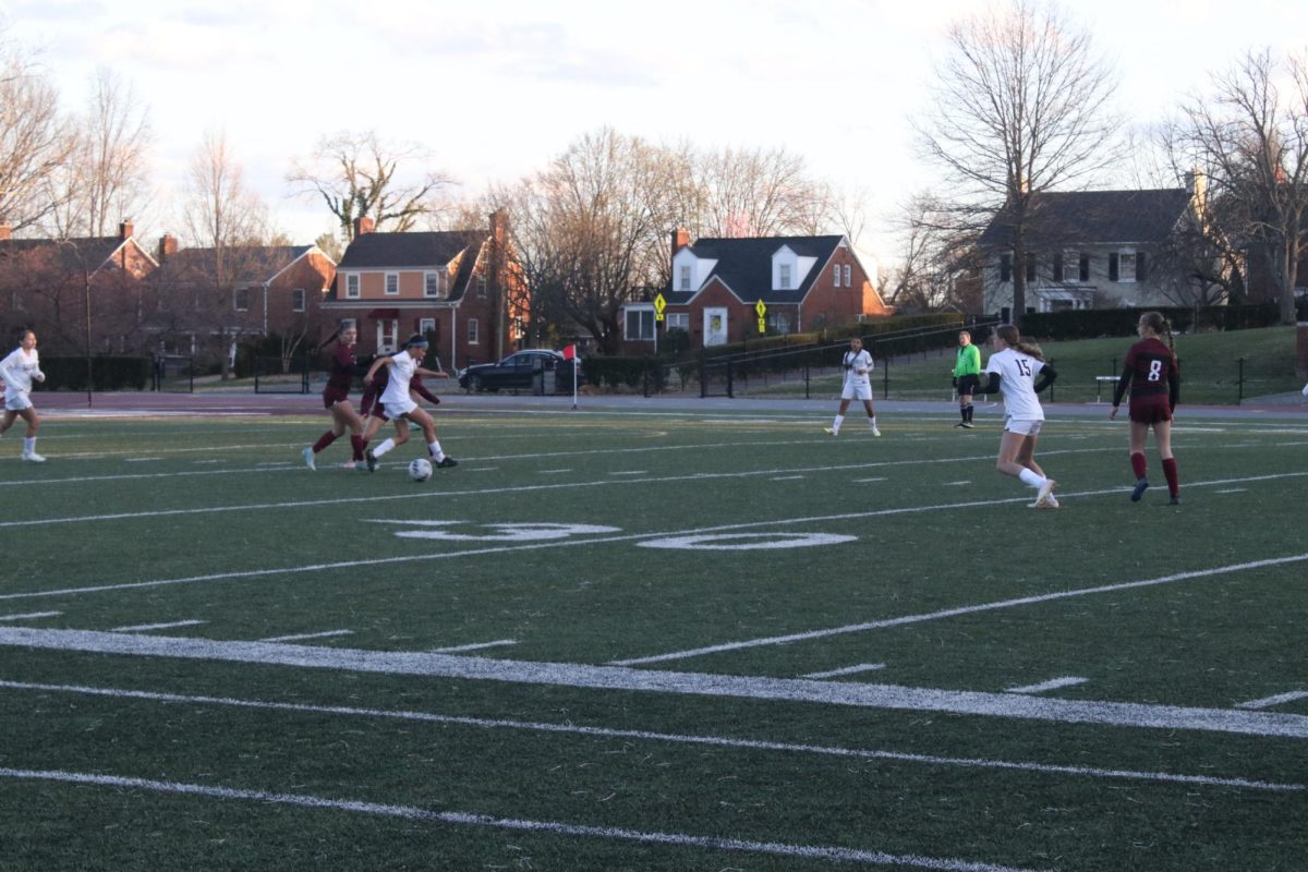 Adamari Soto Huerta trying to keep the ball from the other team