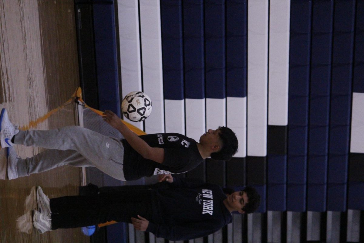 Whether it's dribbling through defenders, or scoring a goal, Jose Mendoza Flores thrives on challenges that the PE class brings. With a love for the game that shines through every move, he embraces every practice as a teammate and most importantly has fun.