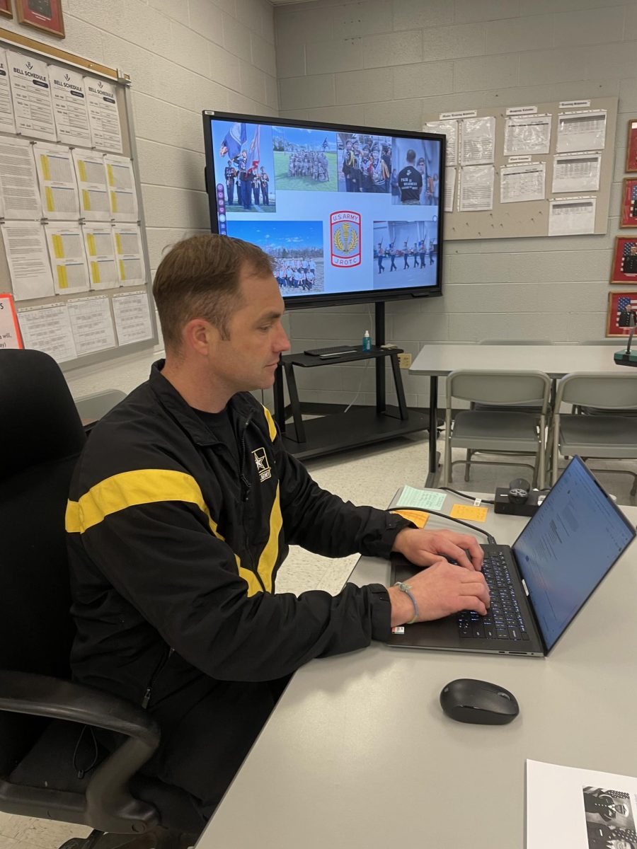 Senior Army Instructor is working on finishing up sending invites to the VIP guest 