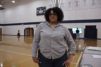 Senior Addison Mason had a huge part in helping out with this Steminar. "It takes a lot of coordination, especially as a board coming together." 