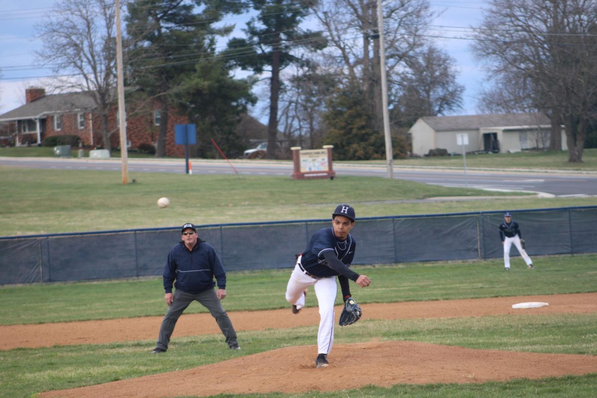 Junior Diego Pichardo Encarnacion pitches the ball 