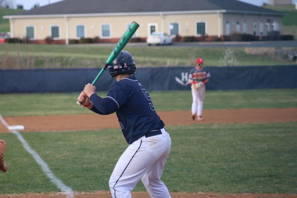 Junior Christian Torres Garcia gets ready to bat 