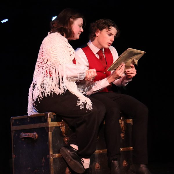 Hazel Pinnow as Mother and Louis Gibson as Louis De Rougemont.