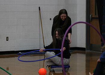 Many HHS stem students joined in the fun at STEMINARS event last week, March 19.