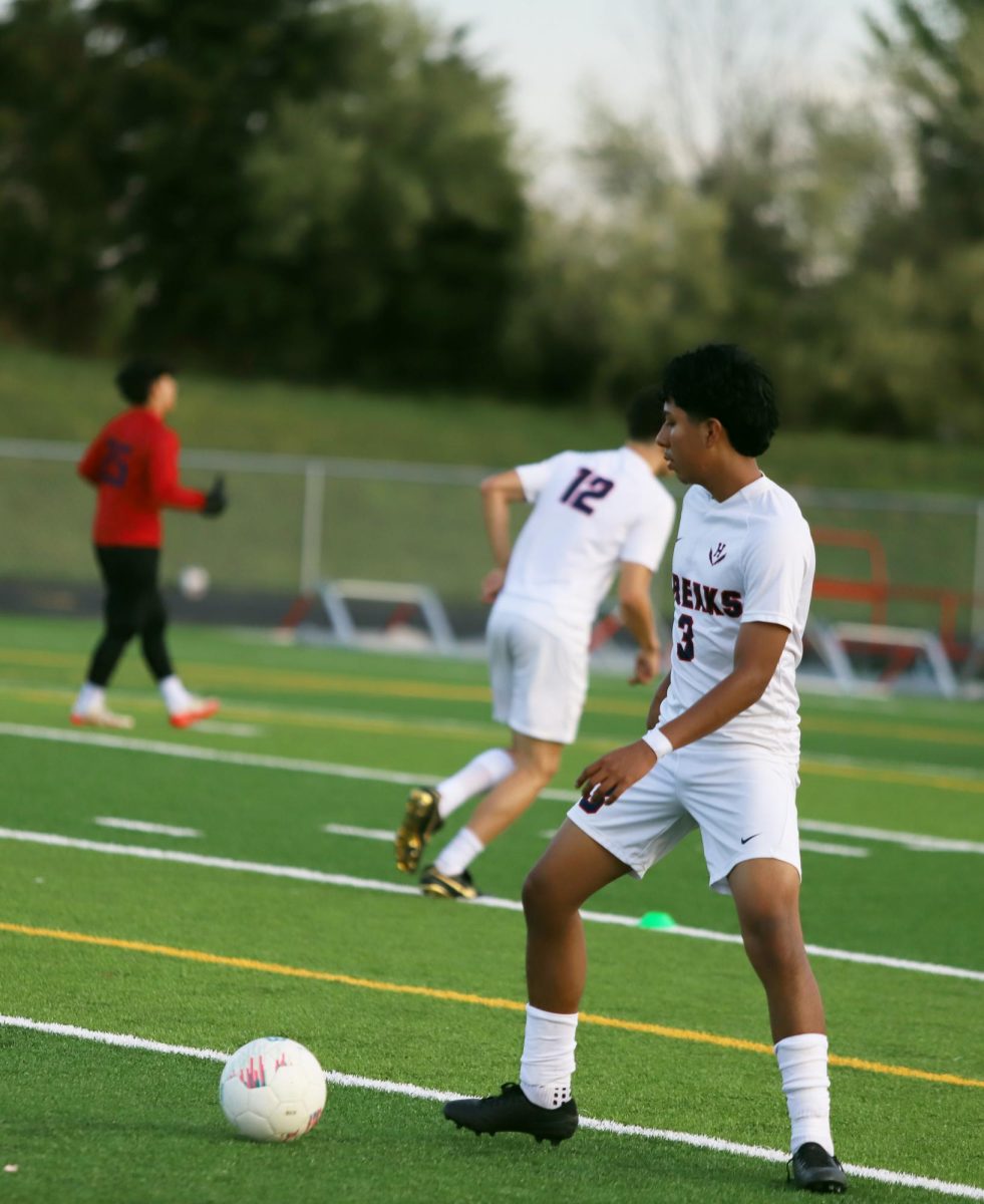 Alvarez warming up minutes before the game started 