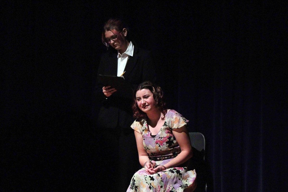 Junior Abby Bloss rants to Junior Kiera Miller about what went down in the mansion.