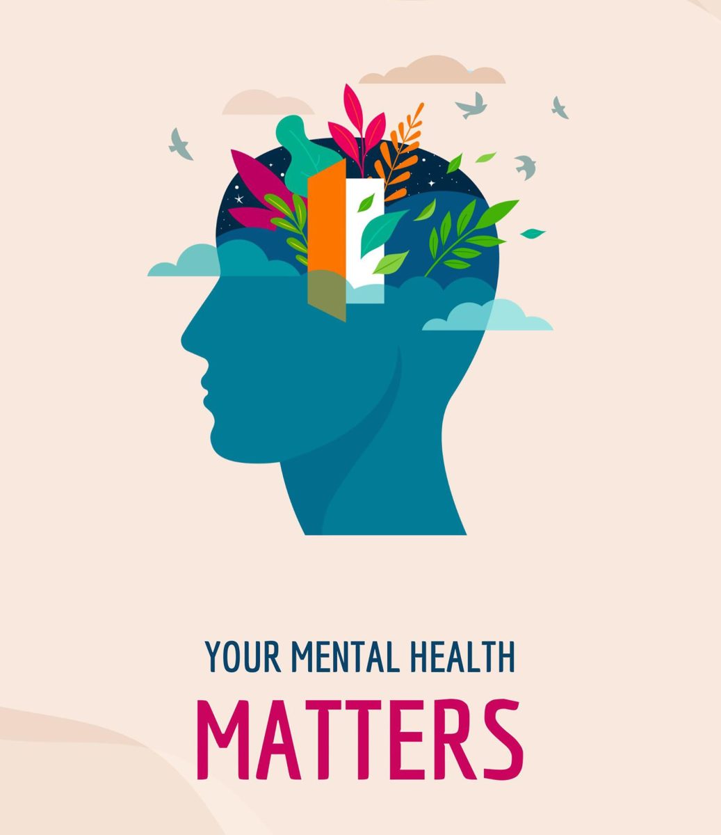 Poster reminds student that mental health matters 