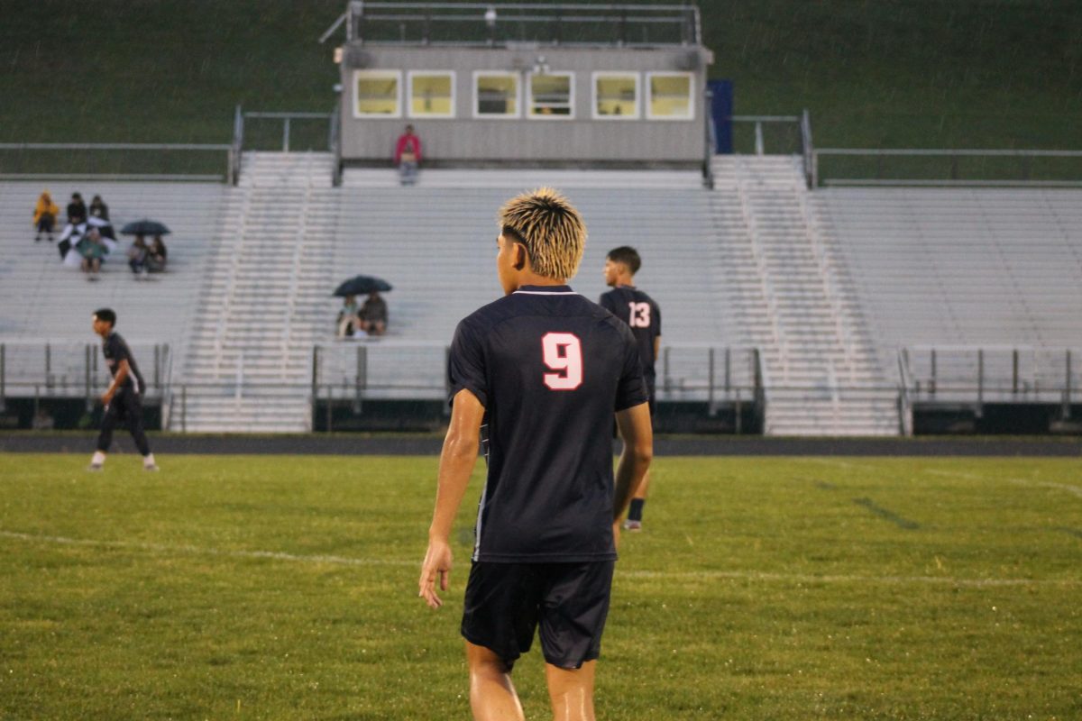 Junior Edison Rattana is seen getting in the game. 