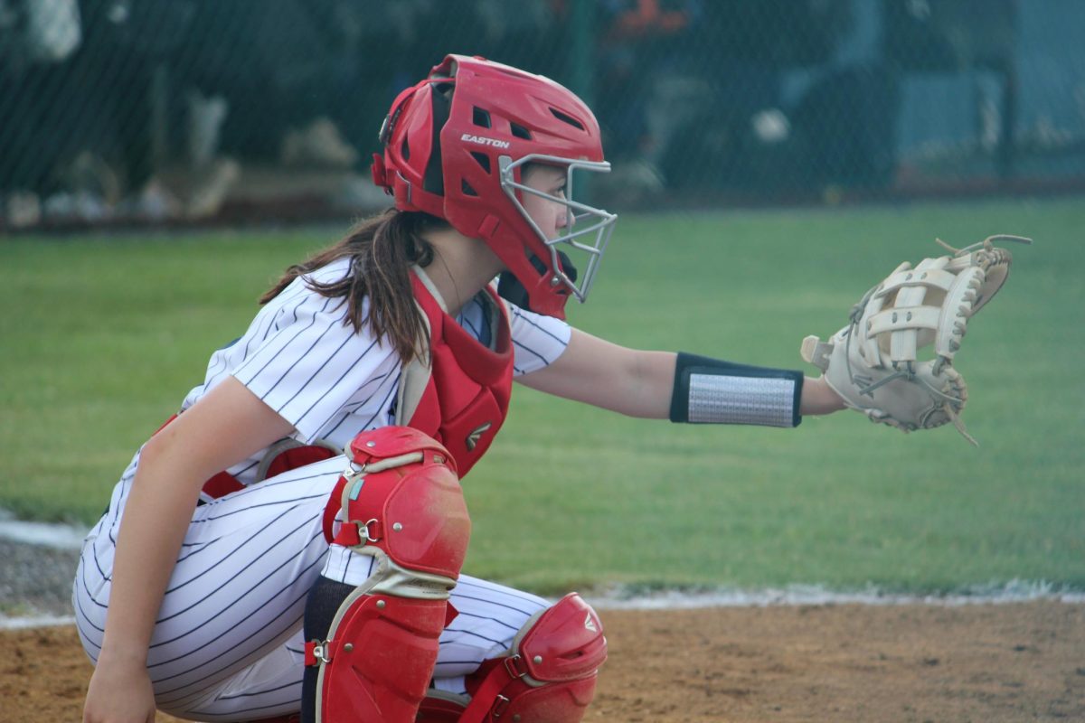 Rachel Coffman made her presence known behind the plate, blocking every wild pitch and framing every strike. She’s the glue of the defense. With her, the Blue Streaks are always in control.