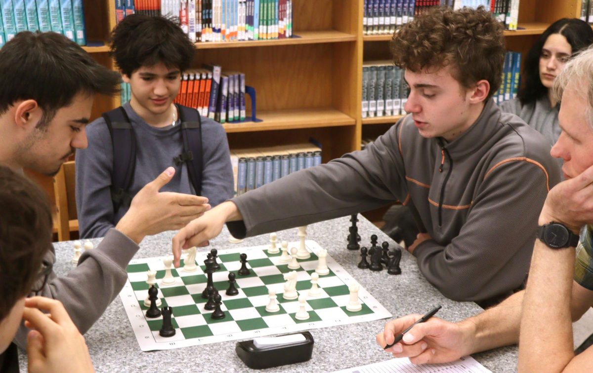 Senior Darian Aland offers tries to resign.