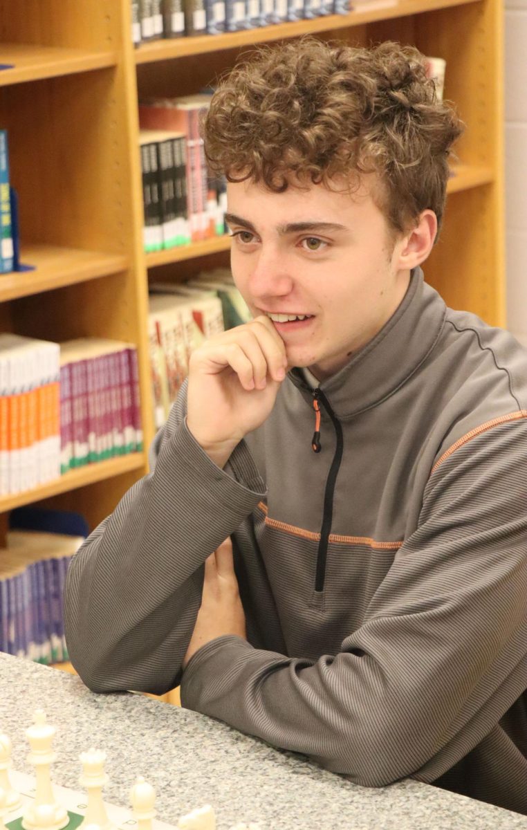 Marusich ponders his next move.