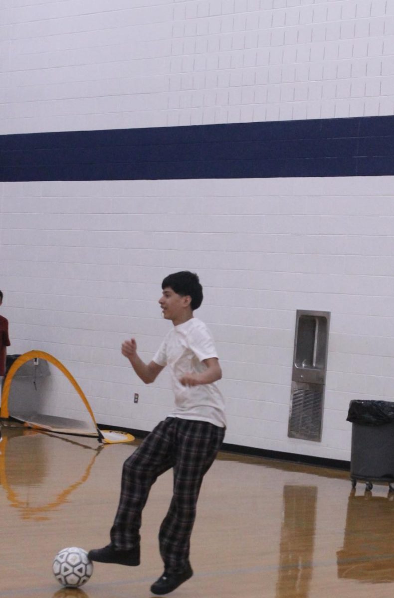 William Grant is a ninth grader here at HHS. He loves playing soccer and plays outside of school with friends. 