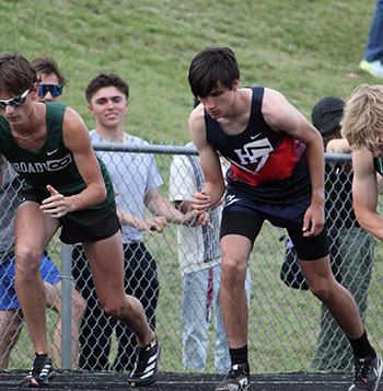 Boris Dmytriyev ready to run his race.
