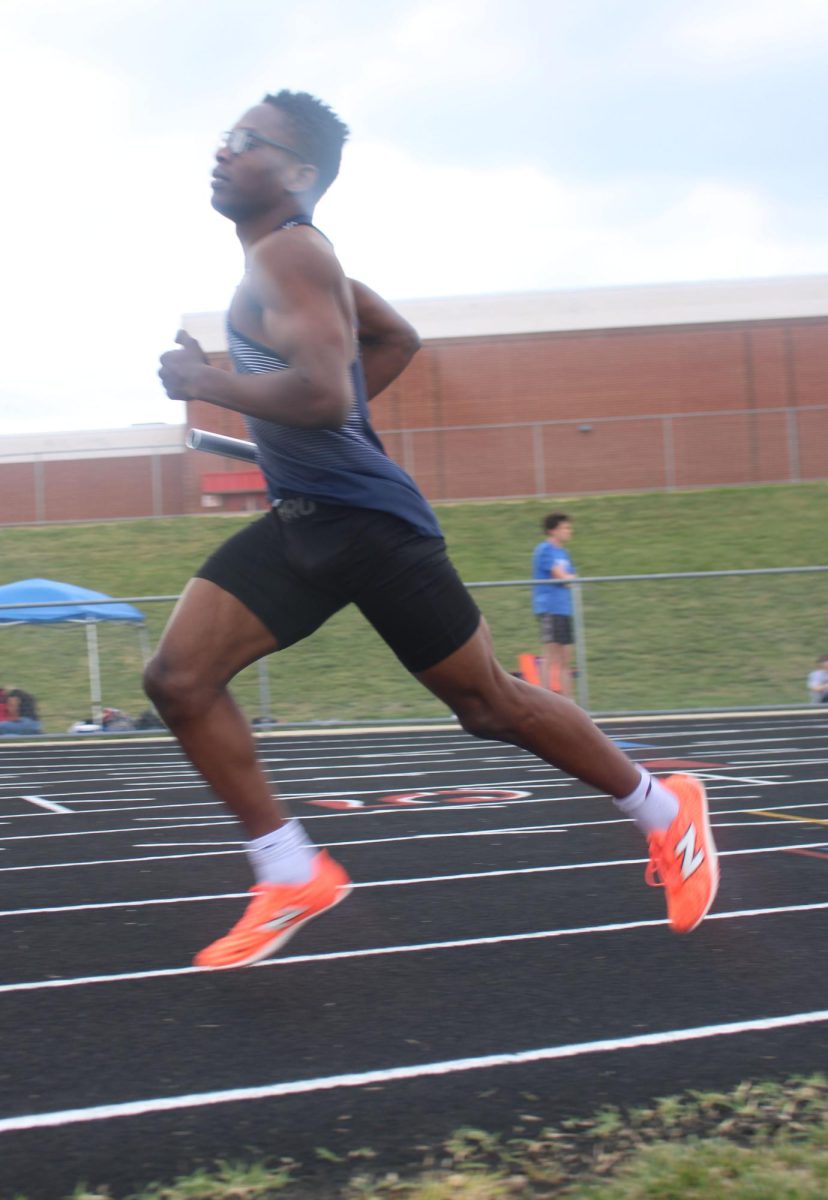 Ariel Huseni is a senior. He wrestles and runs track. While track isn't his main sport, he's really good at it and is a really fast 400-800 runner.