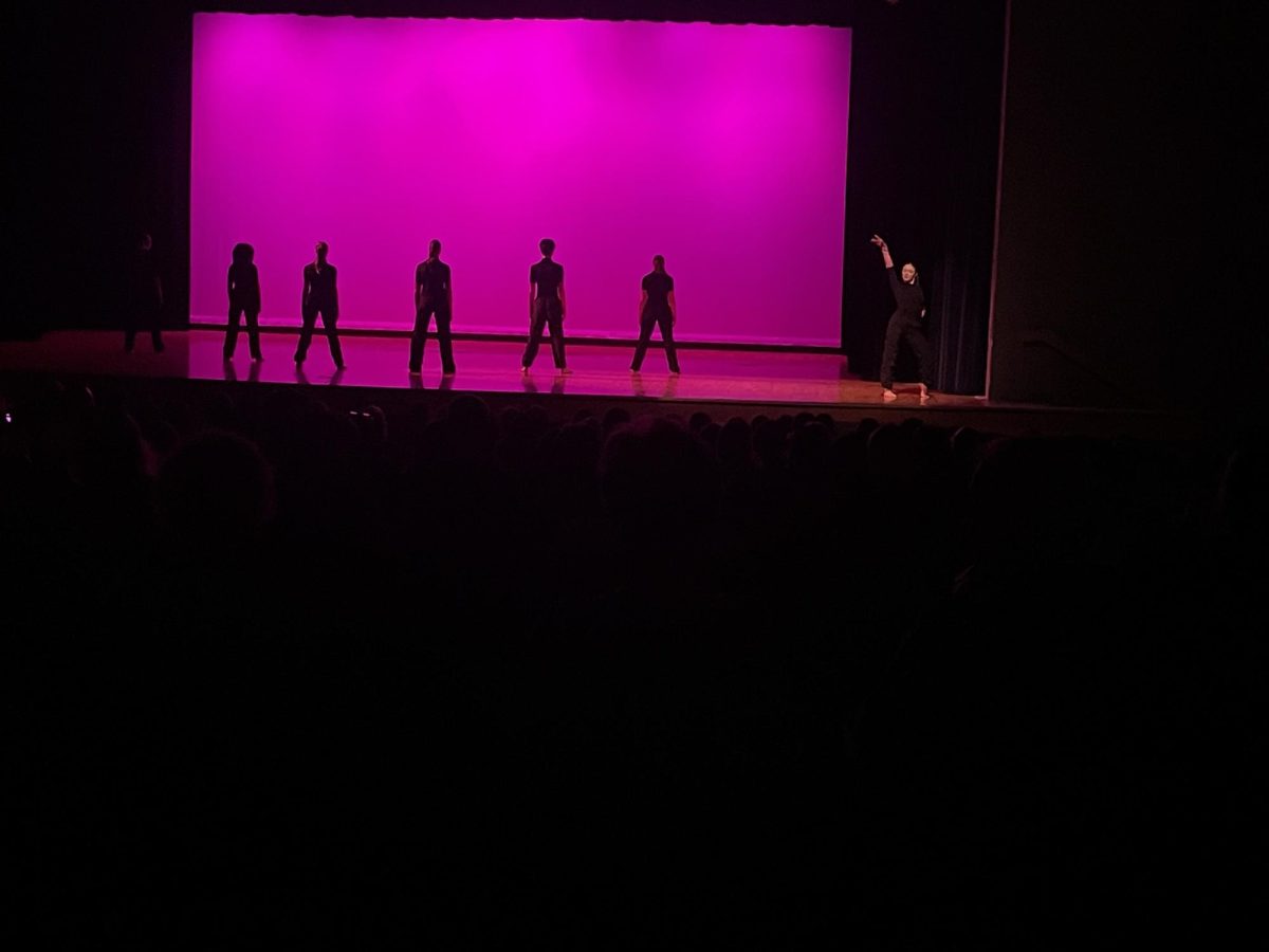 dancer joins performance