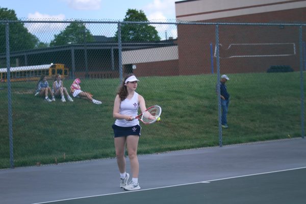 Phoenix gets ready to serve