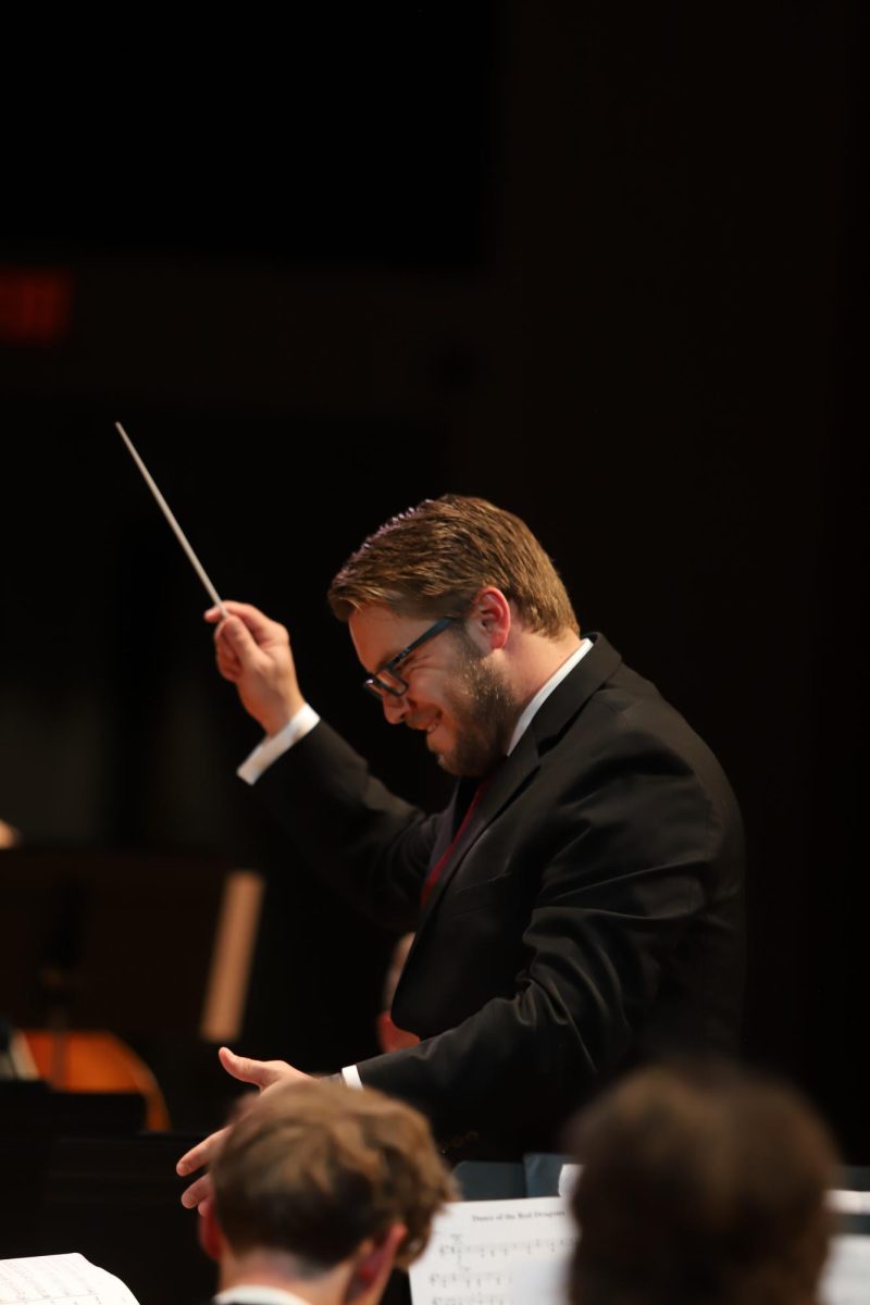 Brian Incheck conducting. "I really love each of my students and can't wait for more to join".