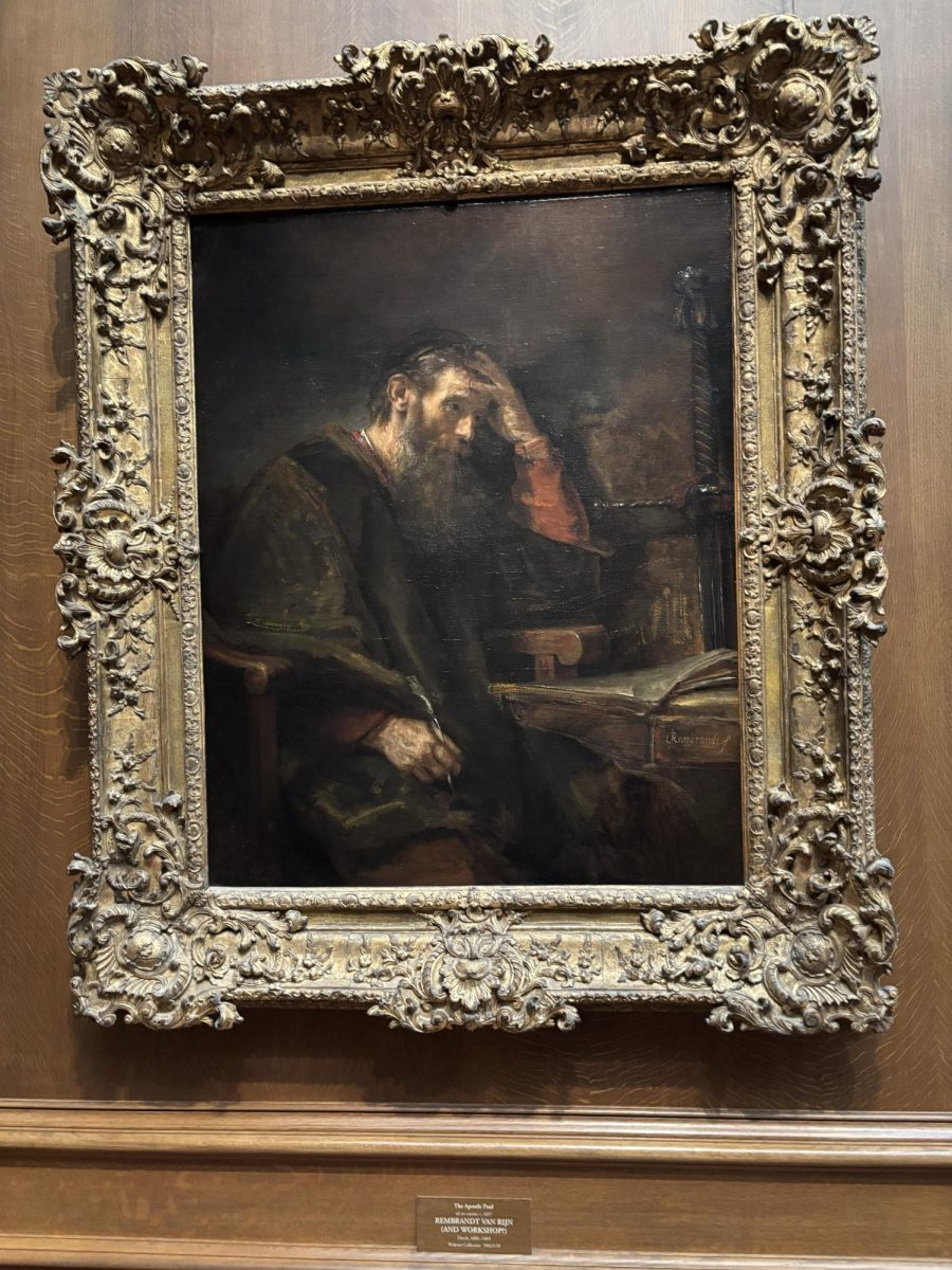 Rembrandt's and workshop's The Apostle Paul.