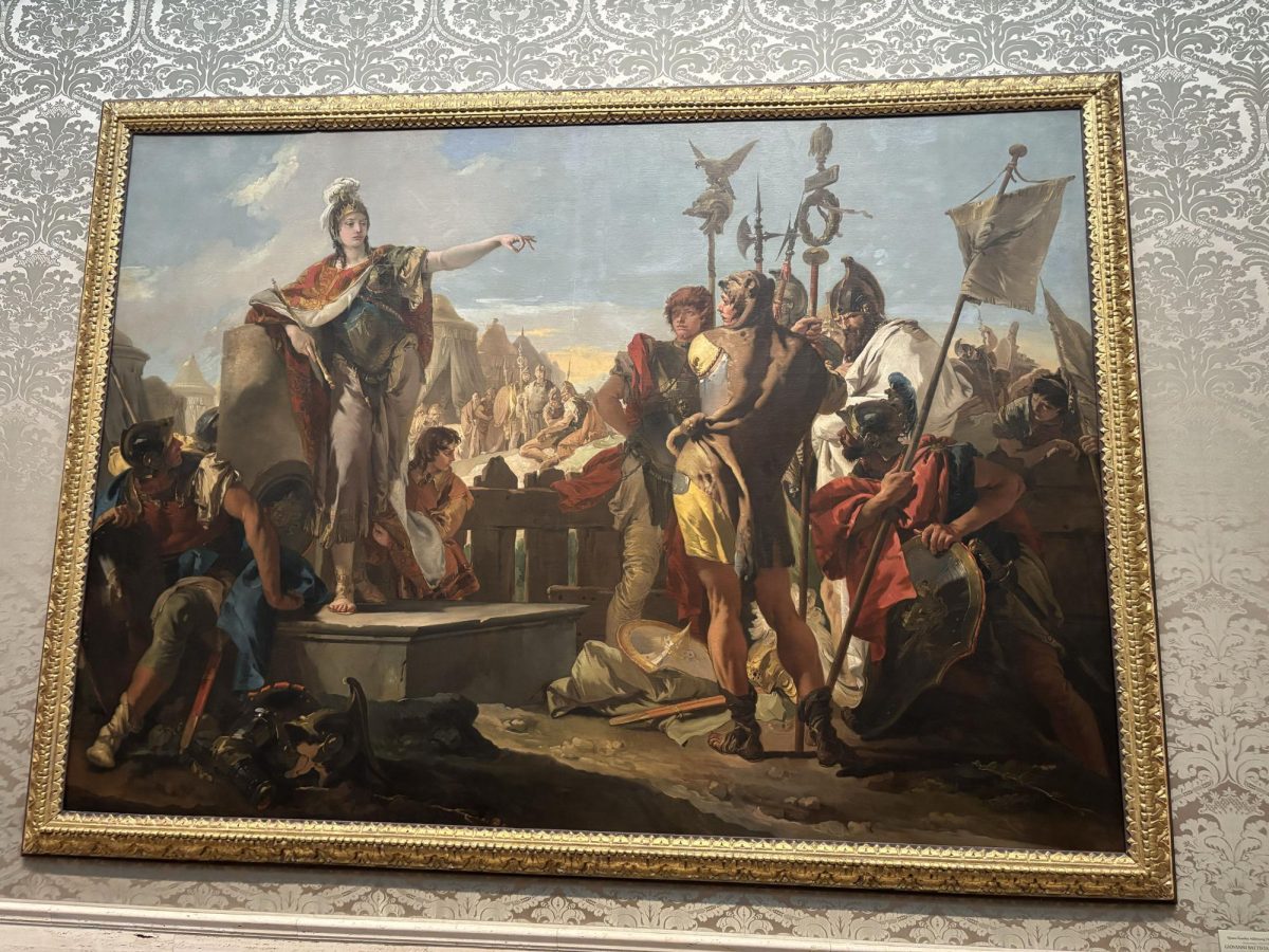 The Continence of Scipio by Giovanni Battista Tiepolo.