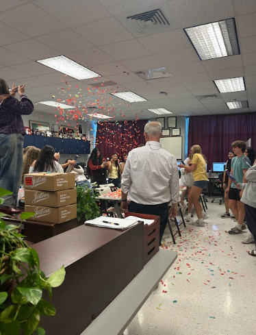 DR richards watches hhs media celebrate .