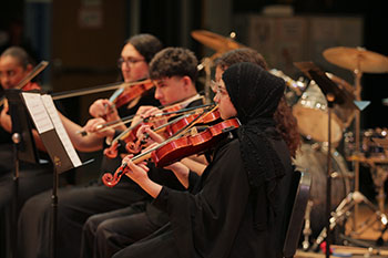 Junior Suramanraa Samraai is playing in the third part of the Spring Concert.