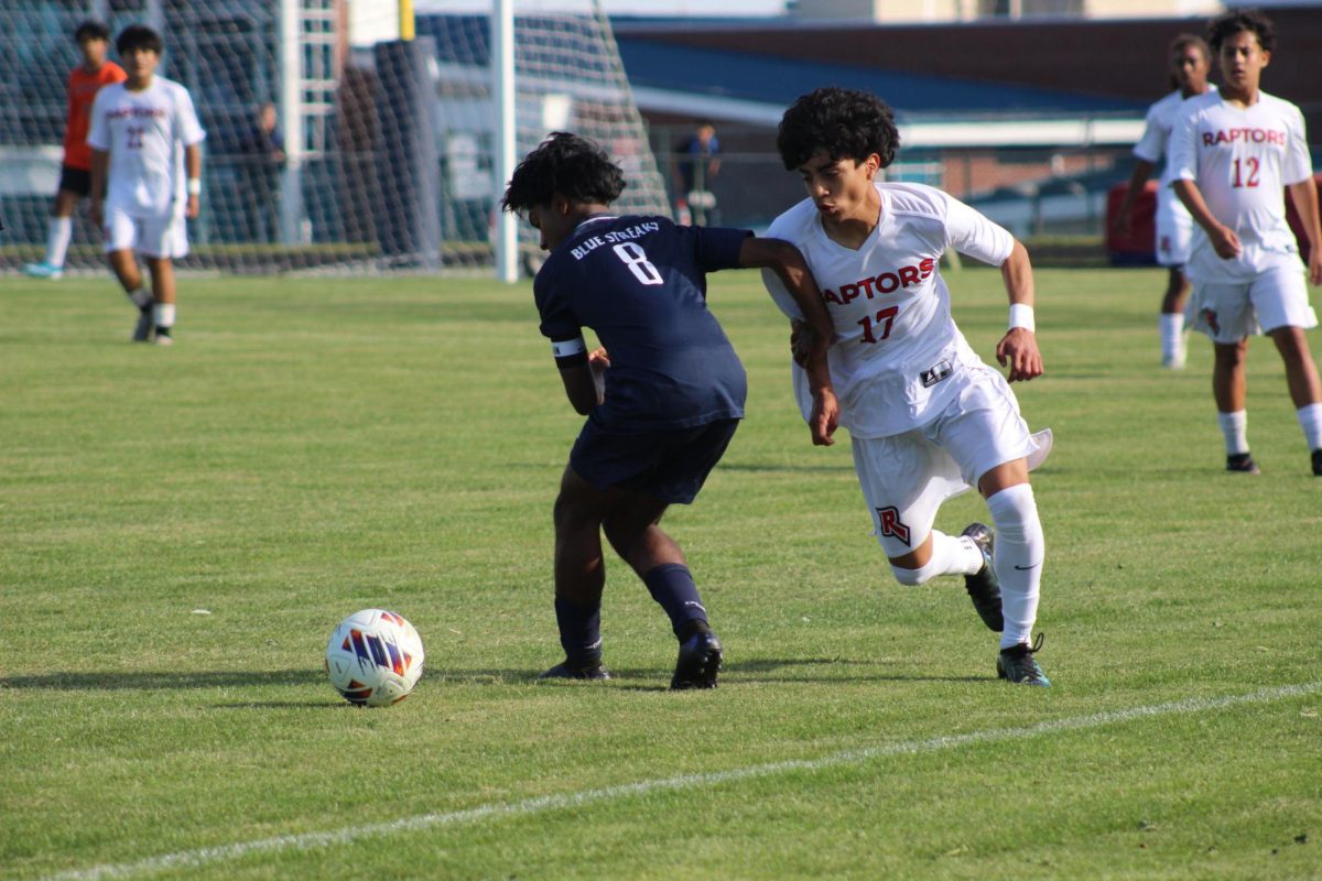 Freshman Riyon Loku steals the ball. 
