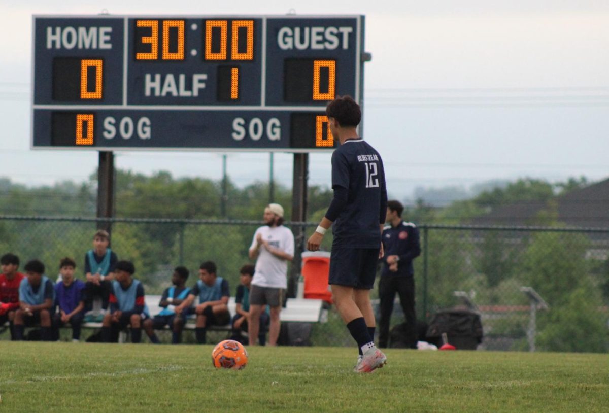 Sophomore Jefferson Castro starts the game.
