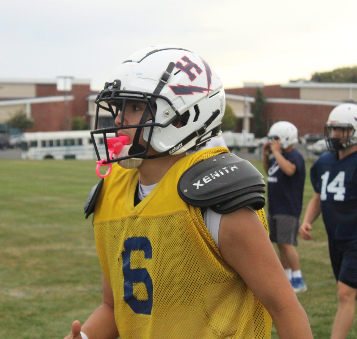 Edwin Martinez Varsity Football Captain