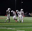 Players are excited for the point they won.