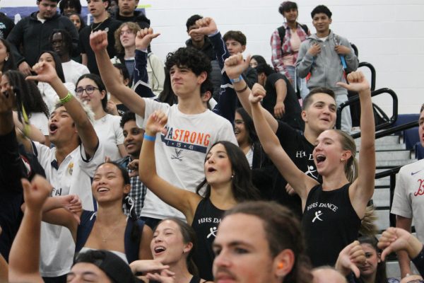 Students show school spirit at homecoming pep rally, Oct. 17