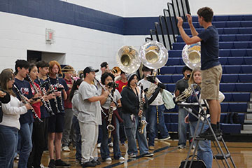 person directing