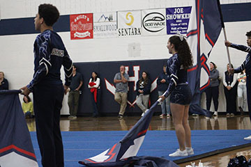 kicking it off with pep rally
