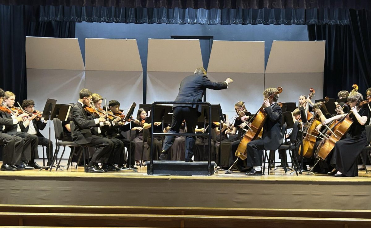 String orchestra playing at EMU for their yearly assessment